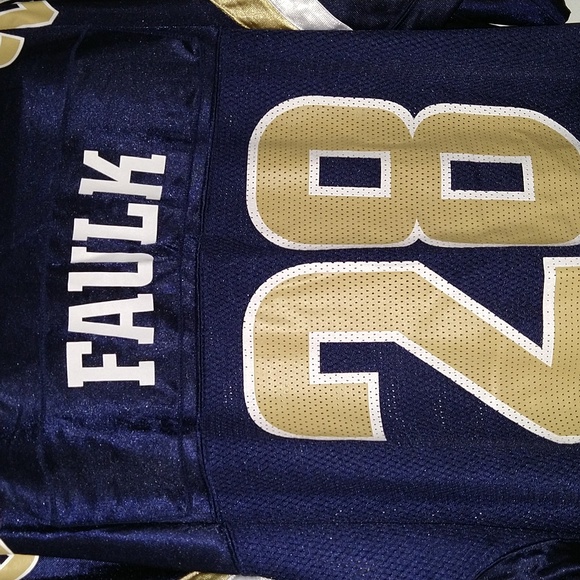 LA Rams Marshall Faulk jersey made by NFL Equipment for Reebok - Picture 7 of 7